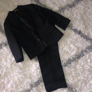 Boys 2 Piece Black Suit